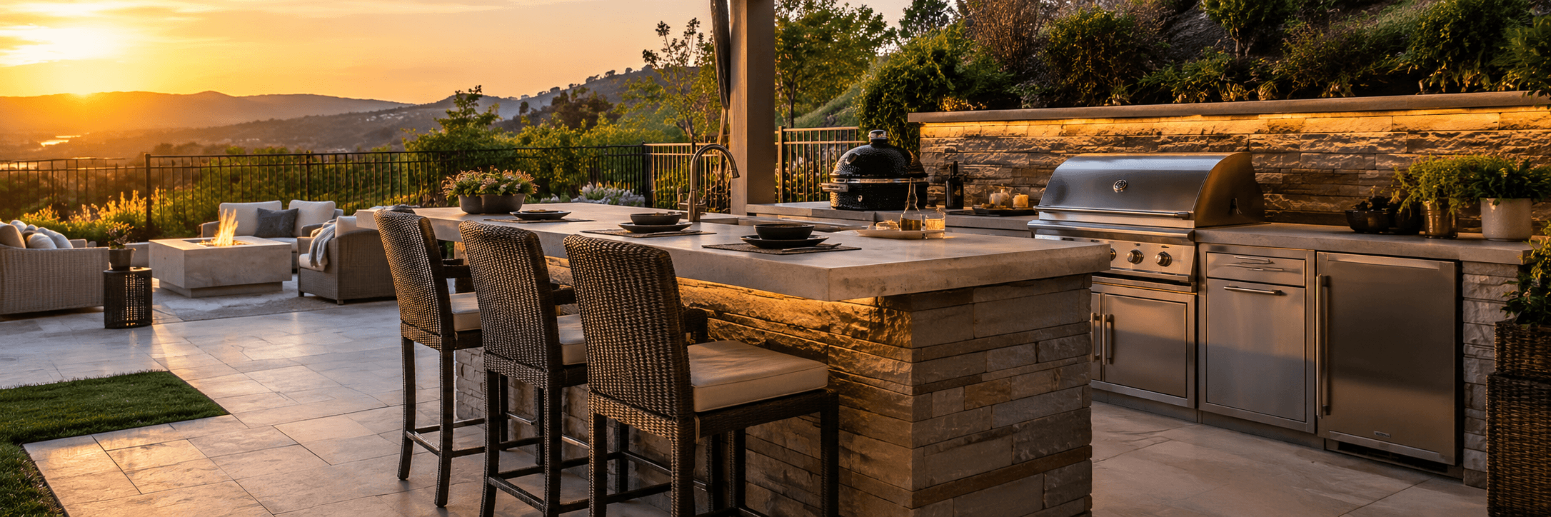 Built-in BBQ/Kitchen/Bar