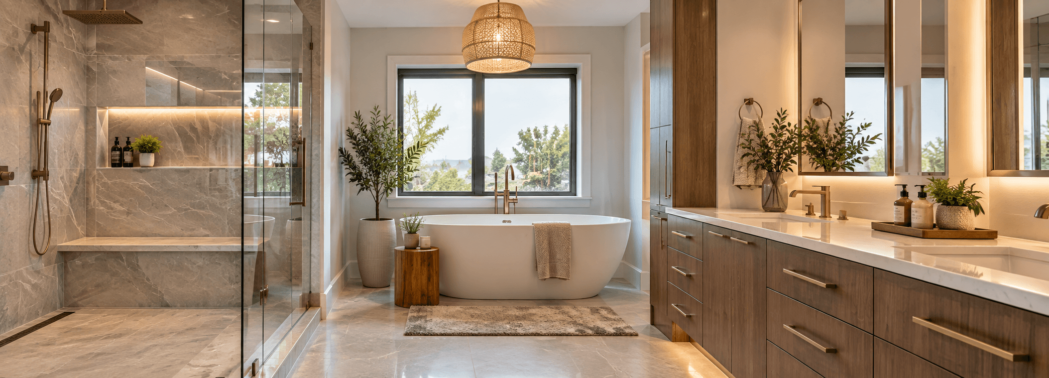 Primary Bathroom Renovation & Spa — Ottawa