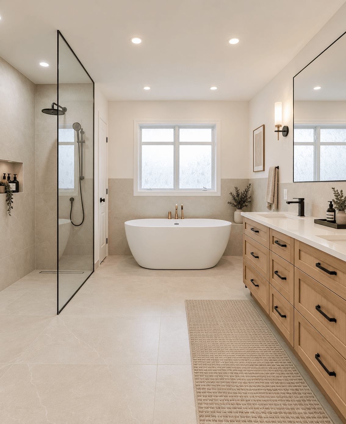 Modern Bathroom Renovation — Nepean
