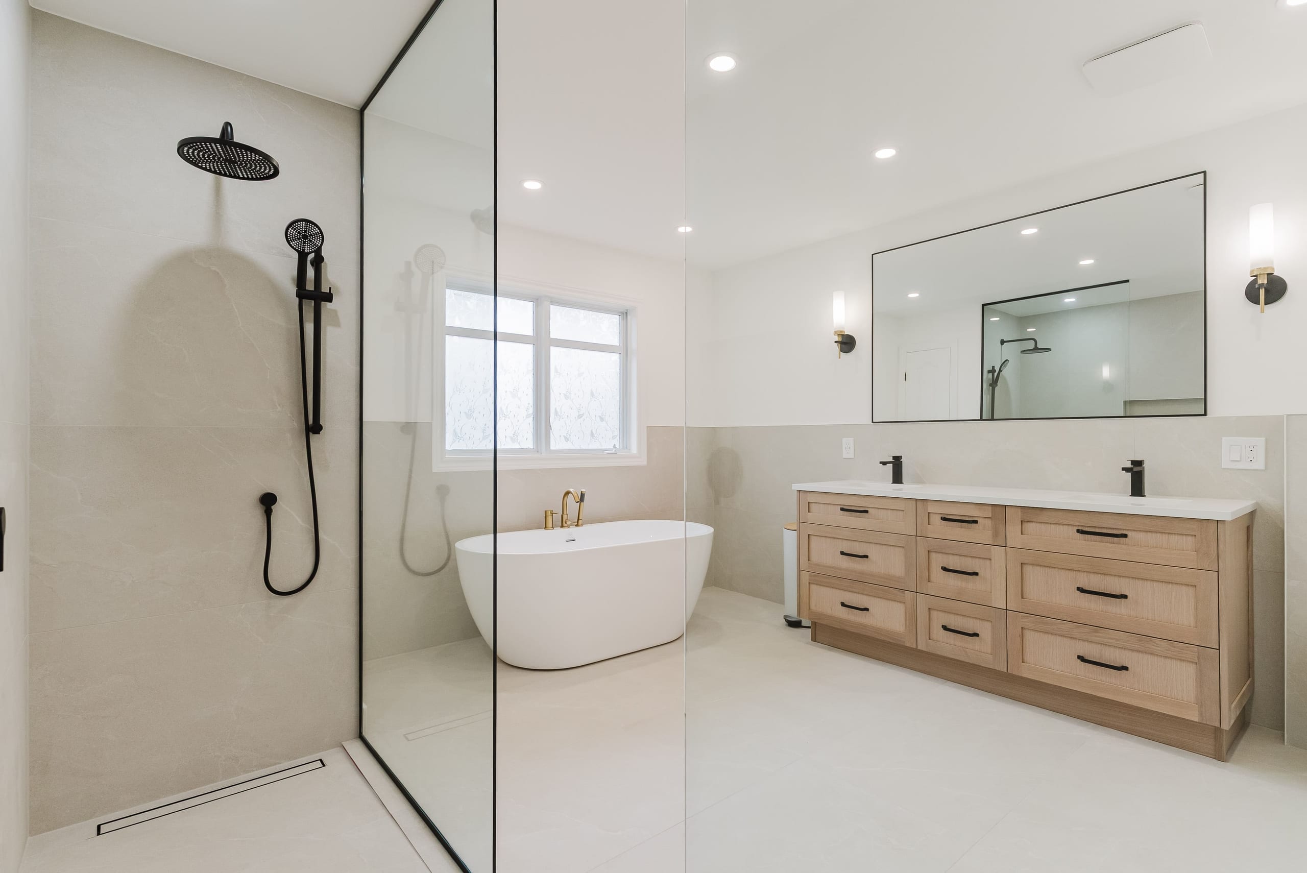 Modern Bathroom Renovation — Nepean — 9