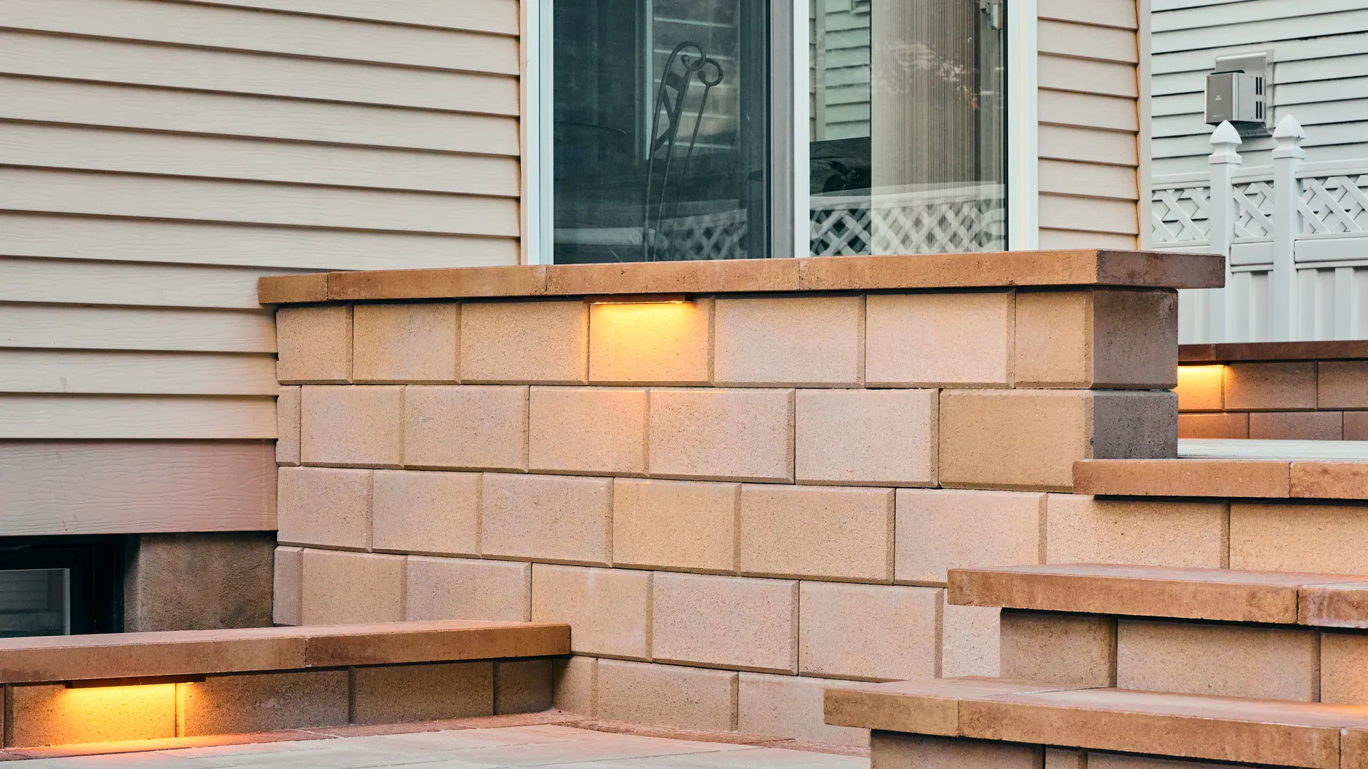 3D Designed Interlock Patio & Outdoor Lighting — Ottawa — 4