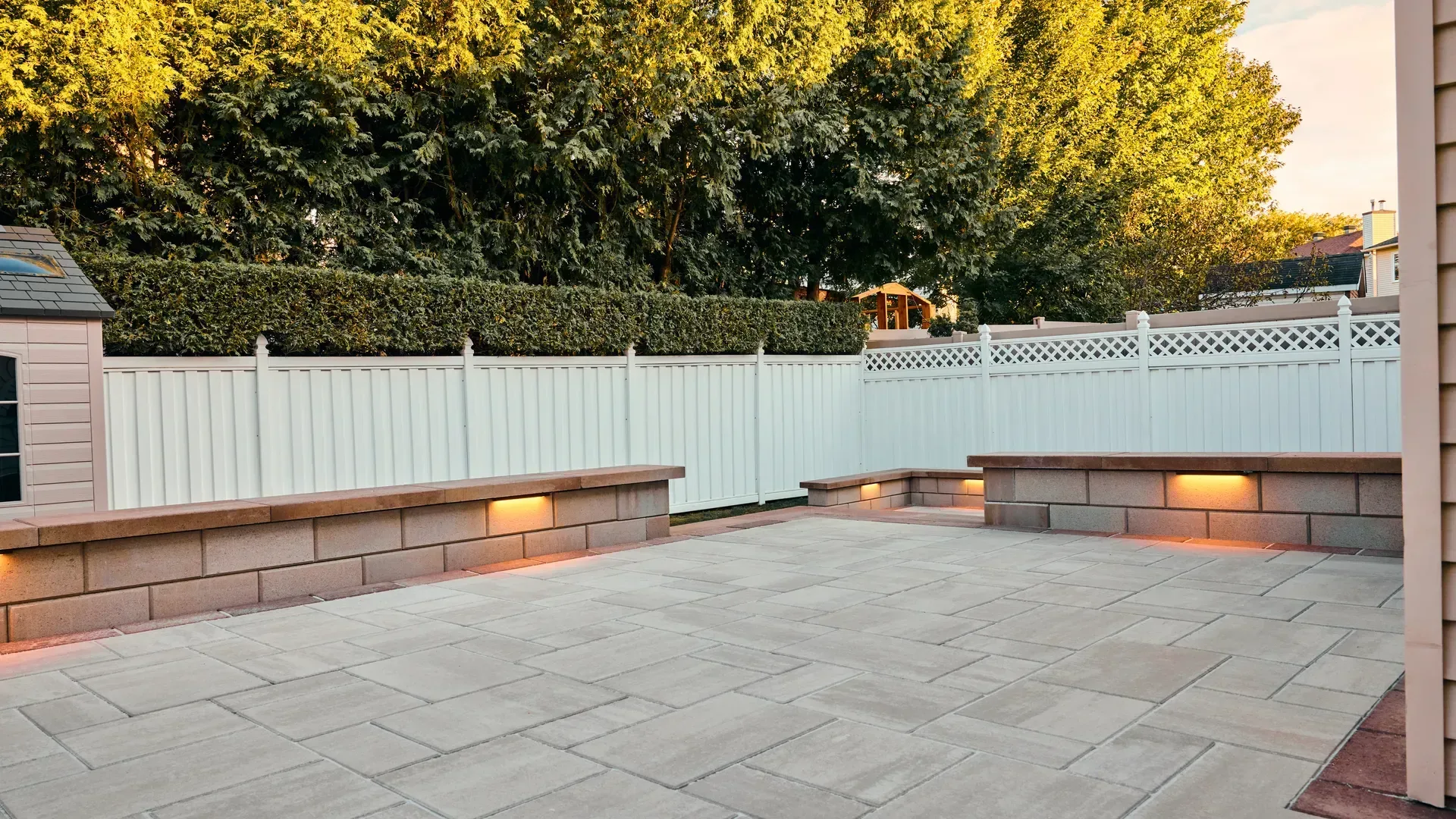 3D Designed Interlock Patio & Outdoor Lighting — Ottawa — 11