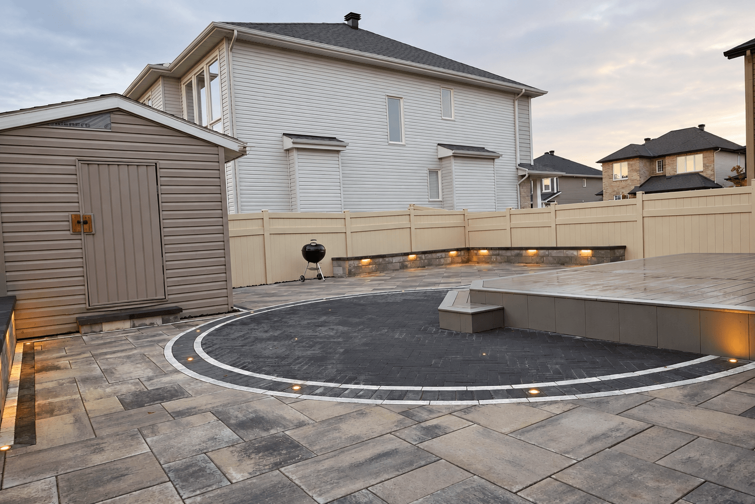 Custom Modern Backyard Design — Greely — 1