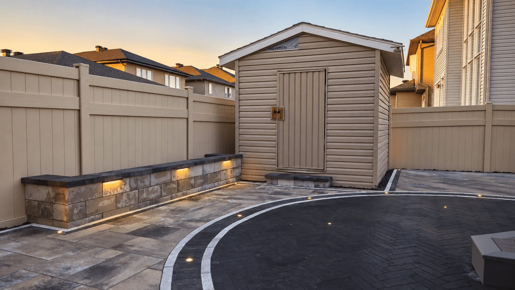 Custom Modern Backyard Design — Greely — 6