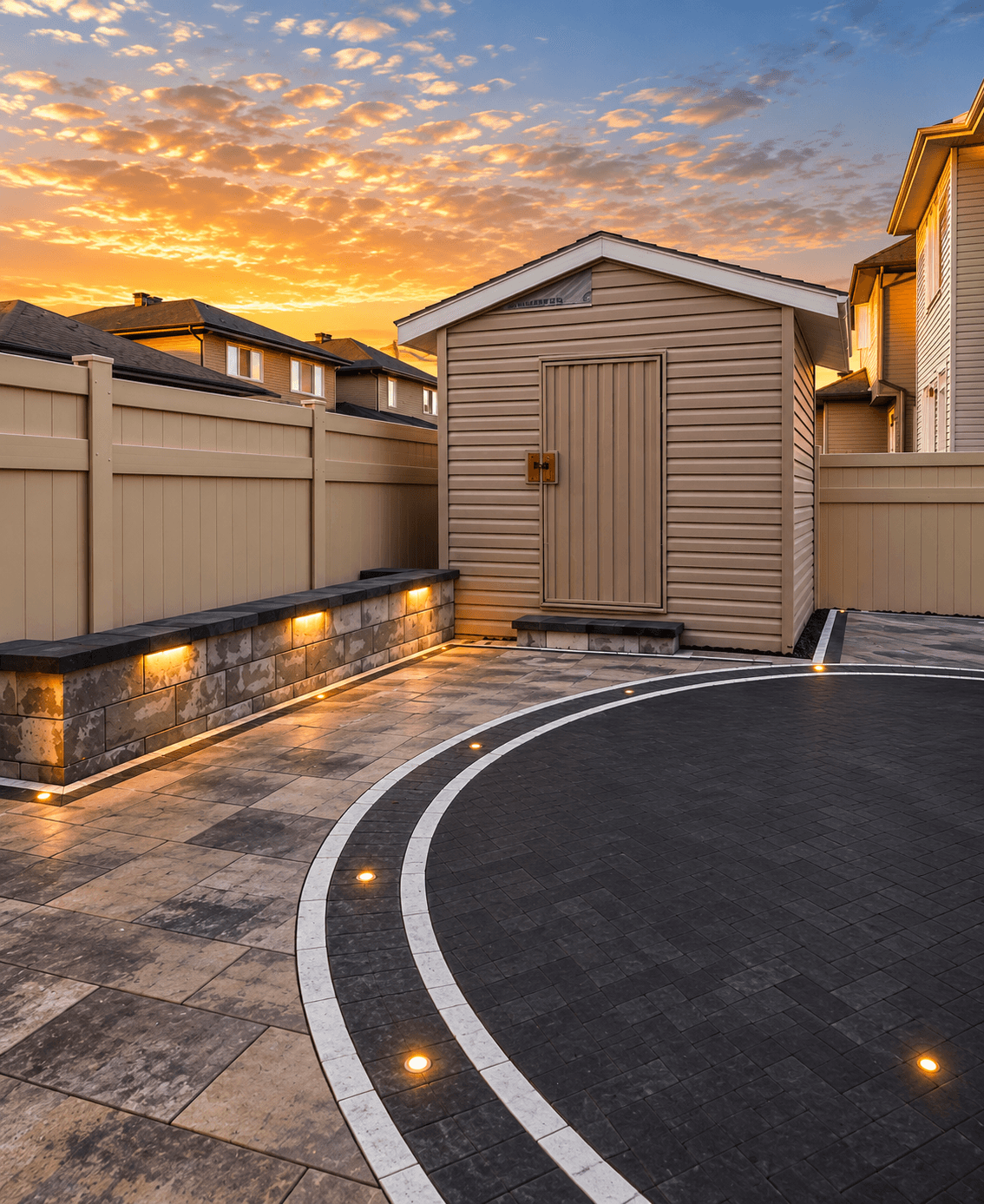 Custom Modern Backyard Design — Greely