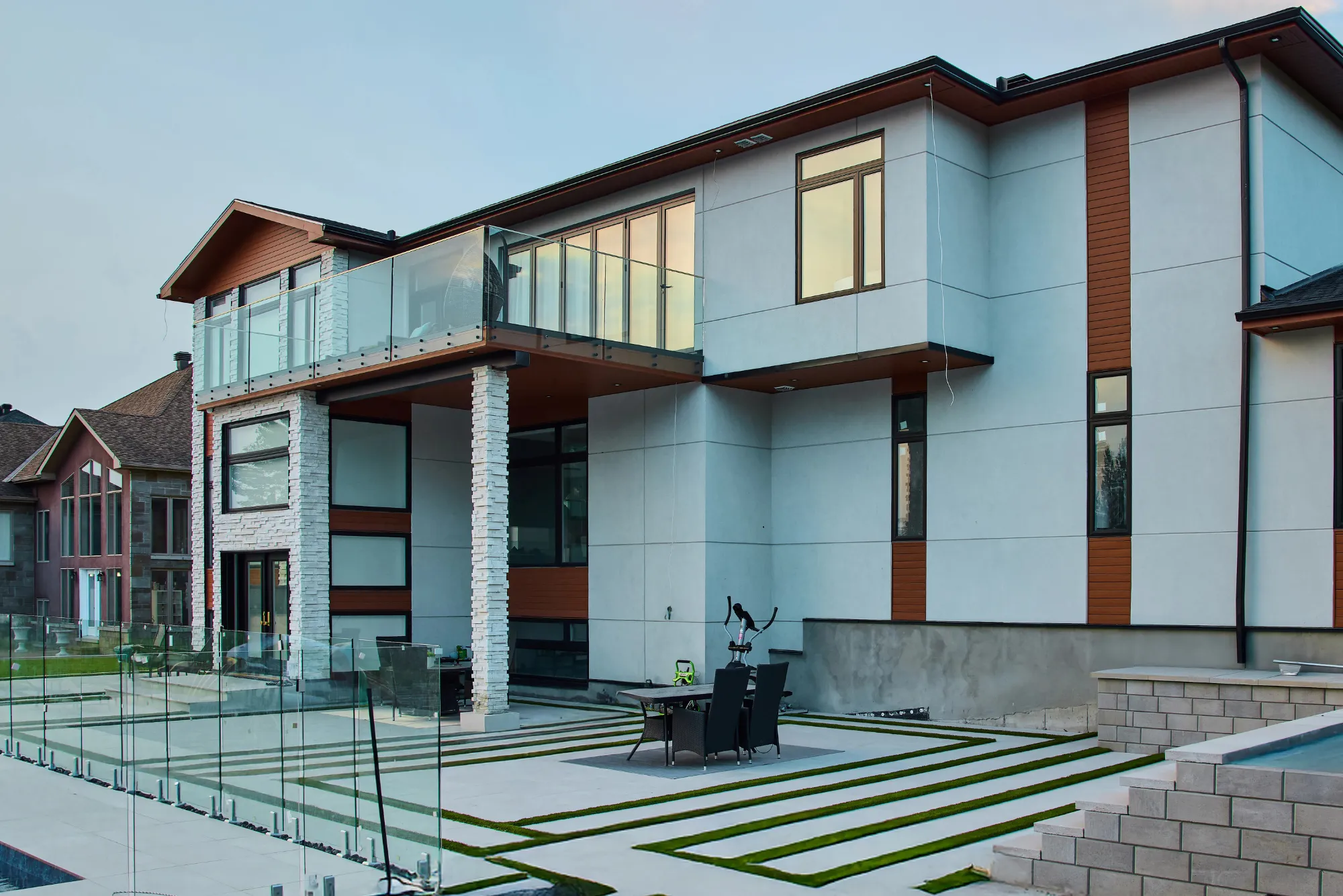 Outdoor Porcelain Tile & Lakeview Retreat — Greely — 2