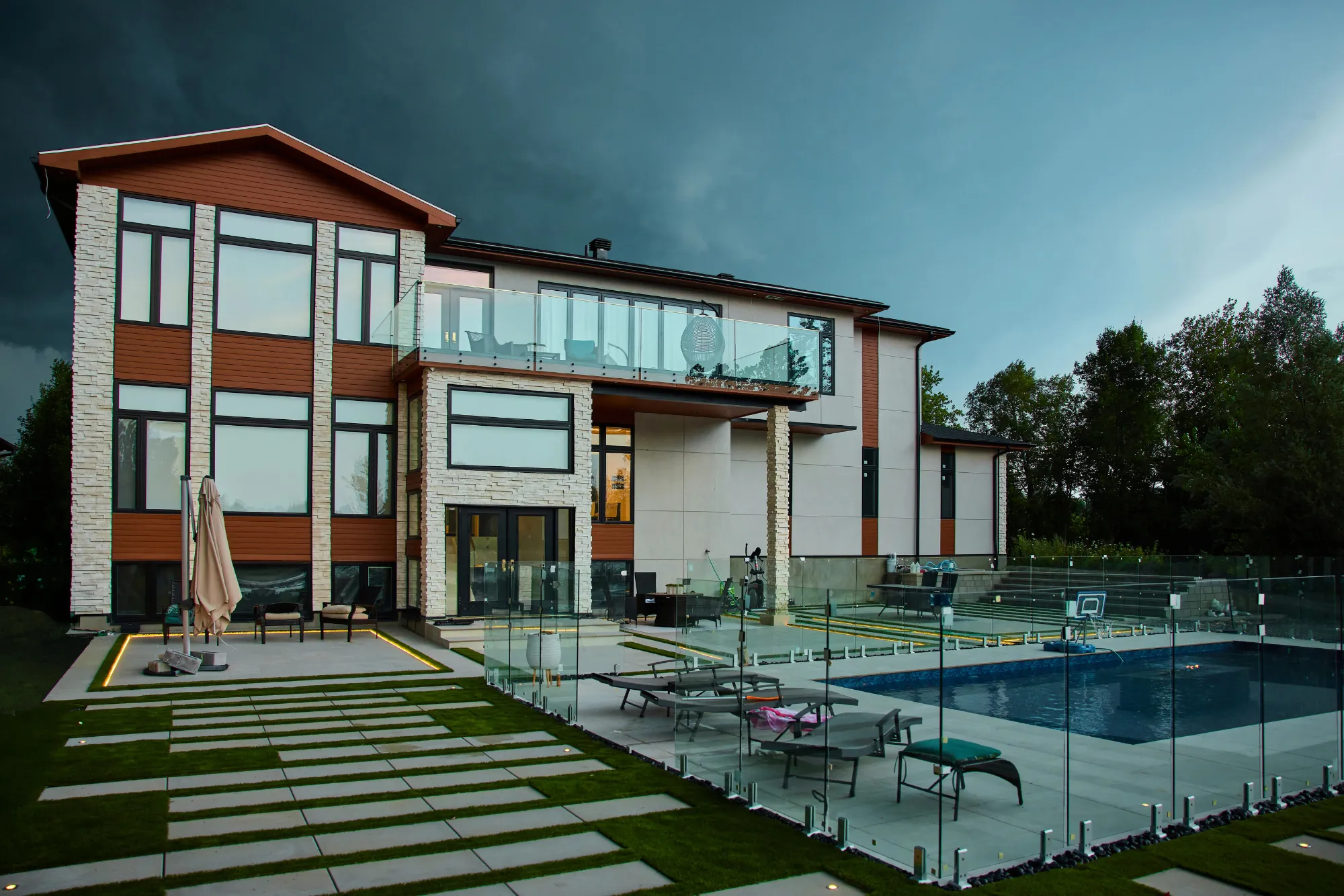 Outdoor Porcelain Tile & Lakeview Retreat — Greely — 3