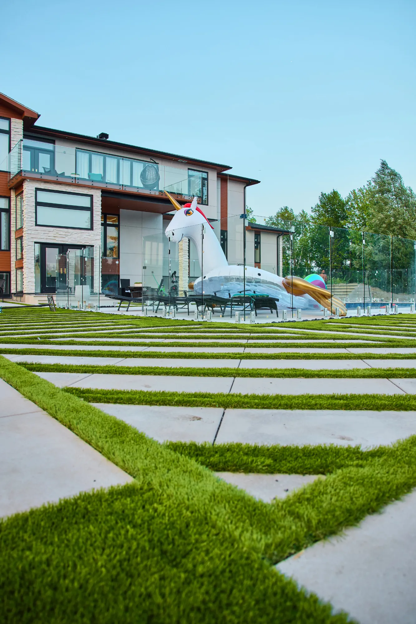 Outdoor Porcelain Tile & Lakeview Retreat — Greely — 5