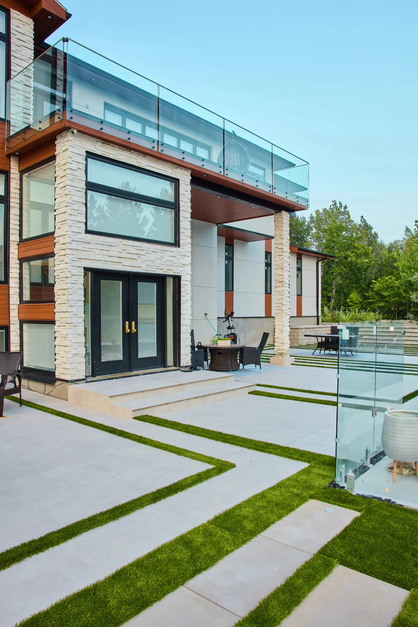 Outdoor Porcelain Tile & Lakeview Retreat — Greely — 6
