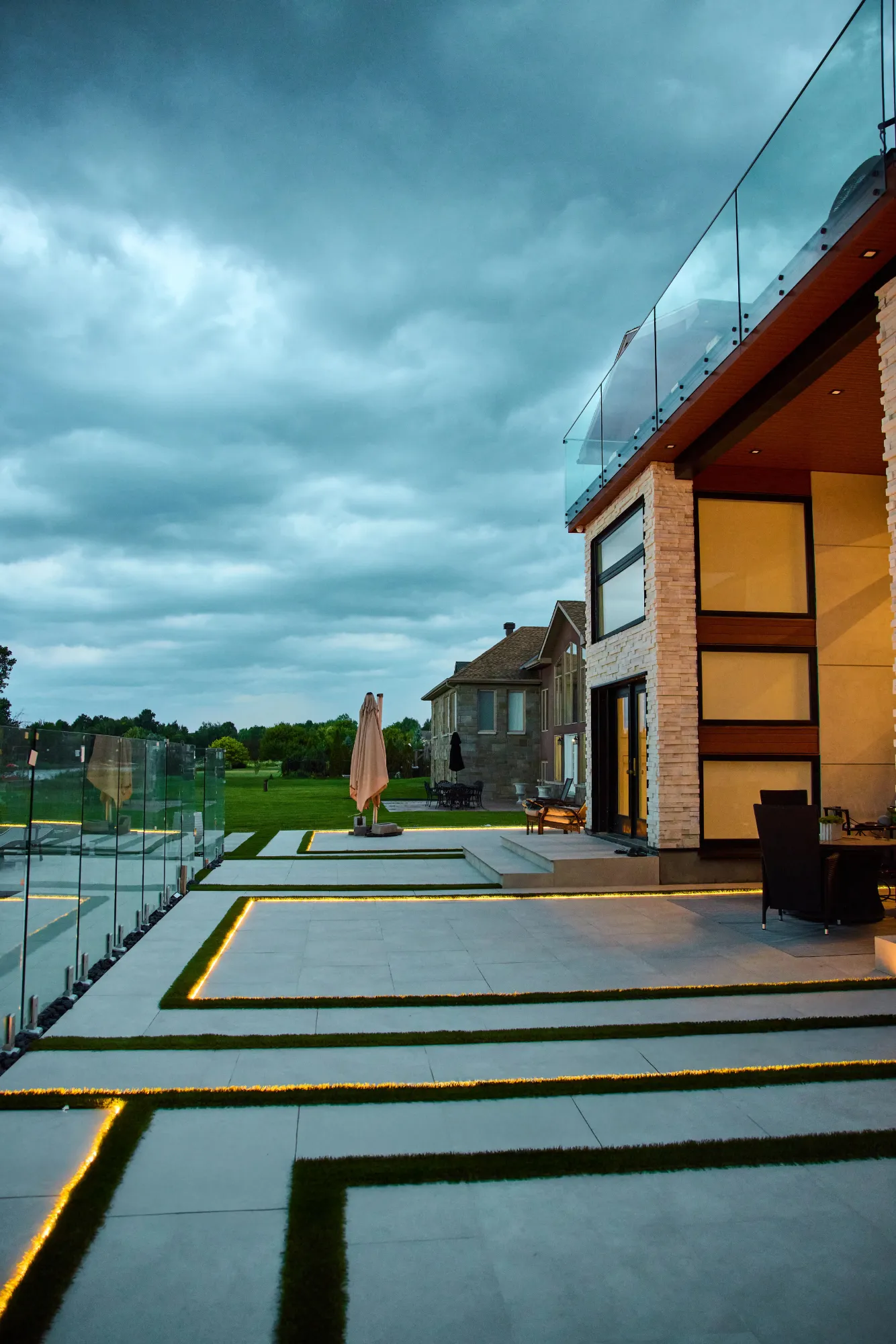 Outdoor Porcelain Tile & Lakeview Retreat — Greely — 7