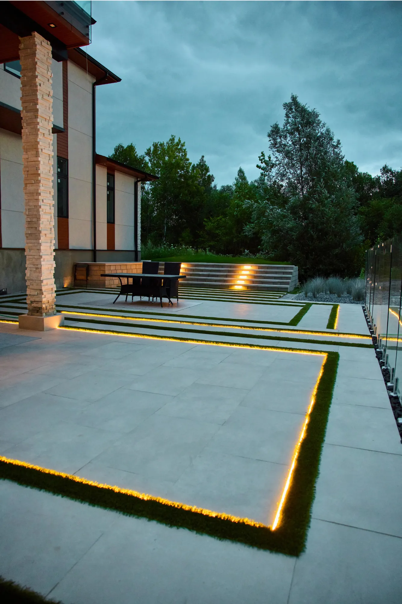 Outdoor Porcelain Tile & Lakeview Retreat — Greely — 8