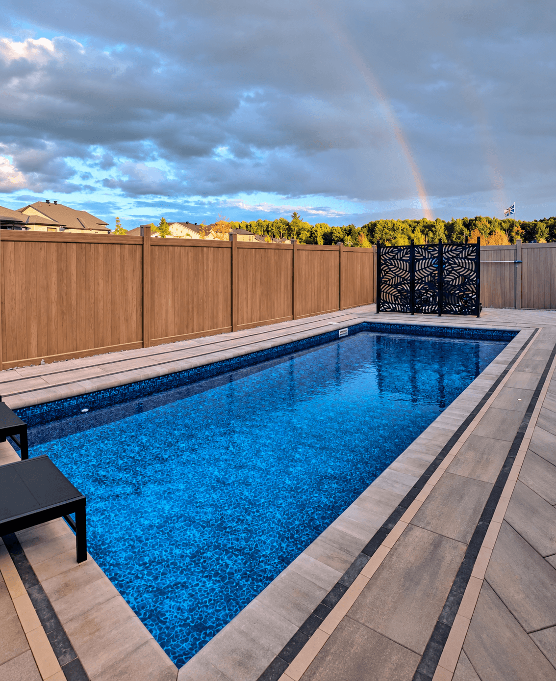 Pool & Composite Deck Backyard Retreat — Embrun