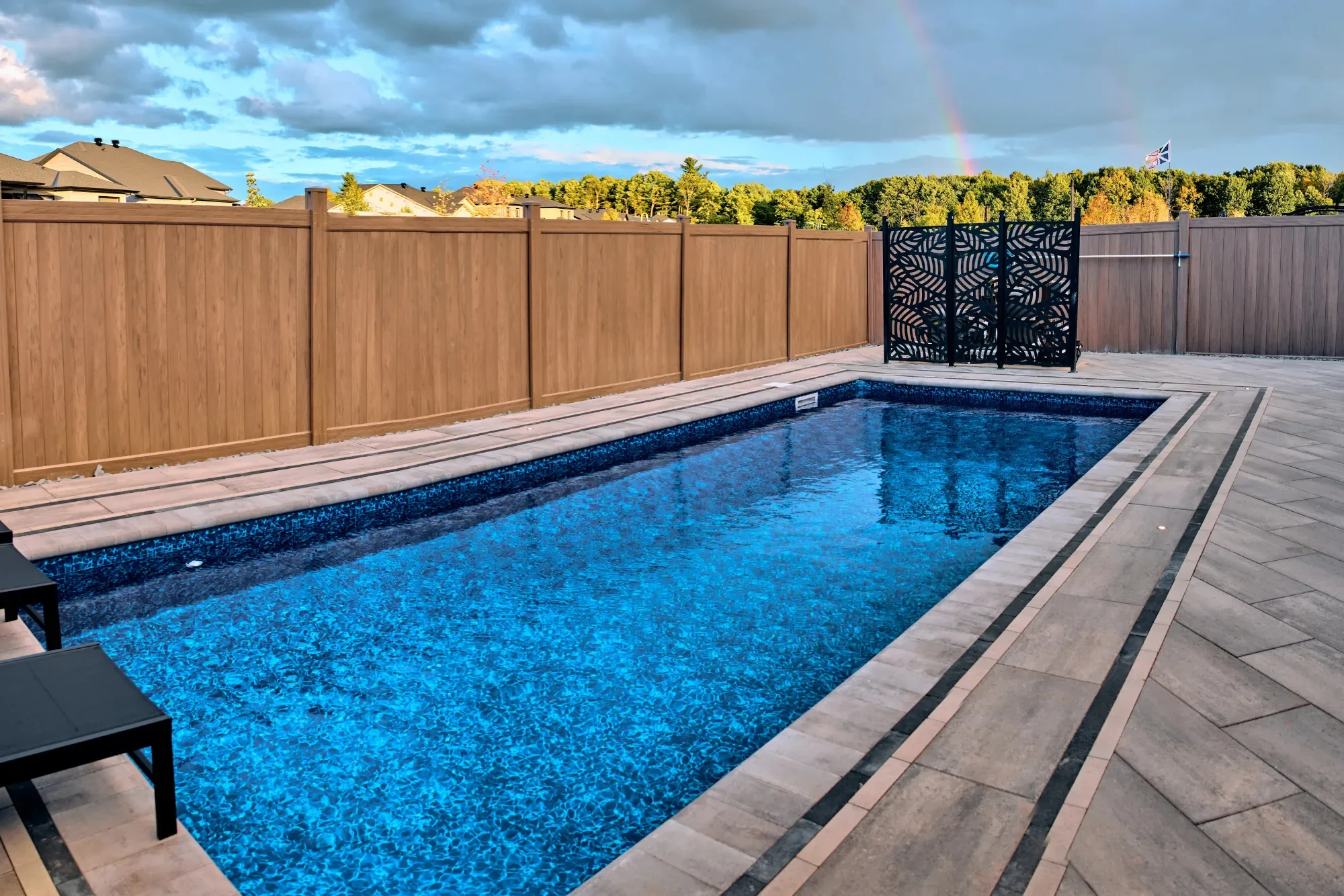 Pool & Composite Deck Backyard Retreat — Embrun — 1