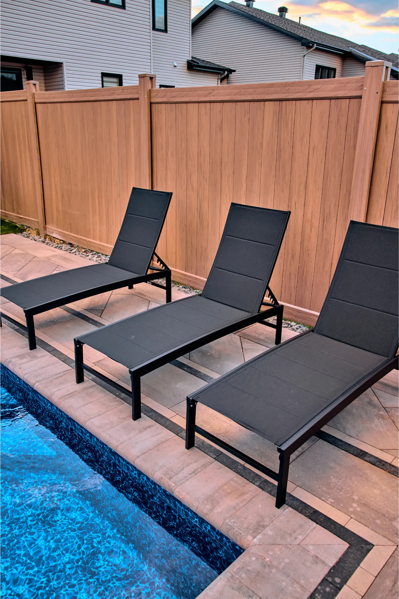 Pool & Composite Deck Backyard Retreat — Embrun — 3