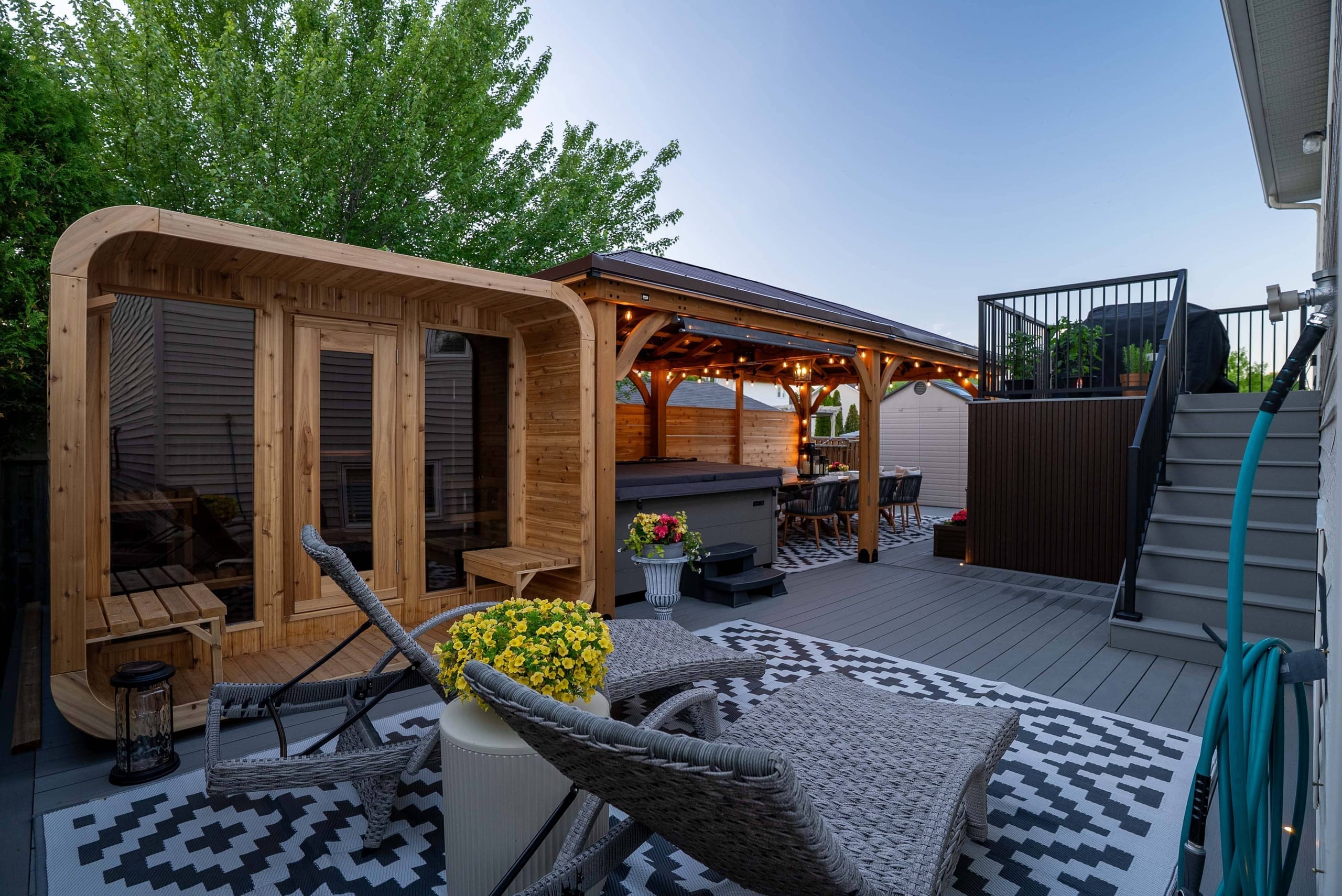 Composite Deck & Custom Outdoor Living — Embrun, Ottawa Area — 7