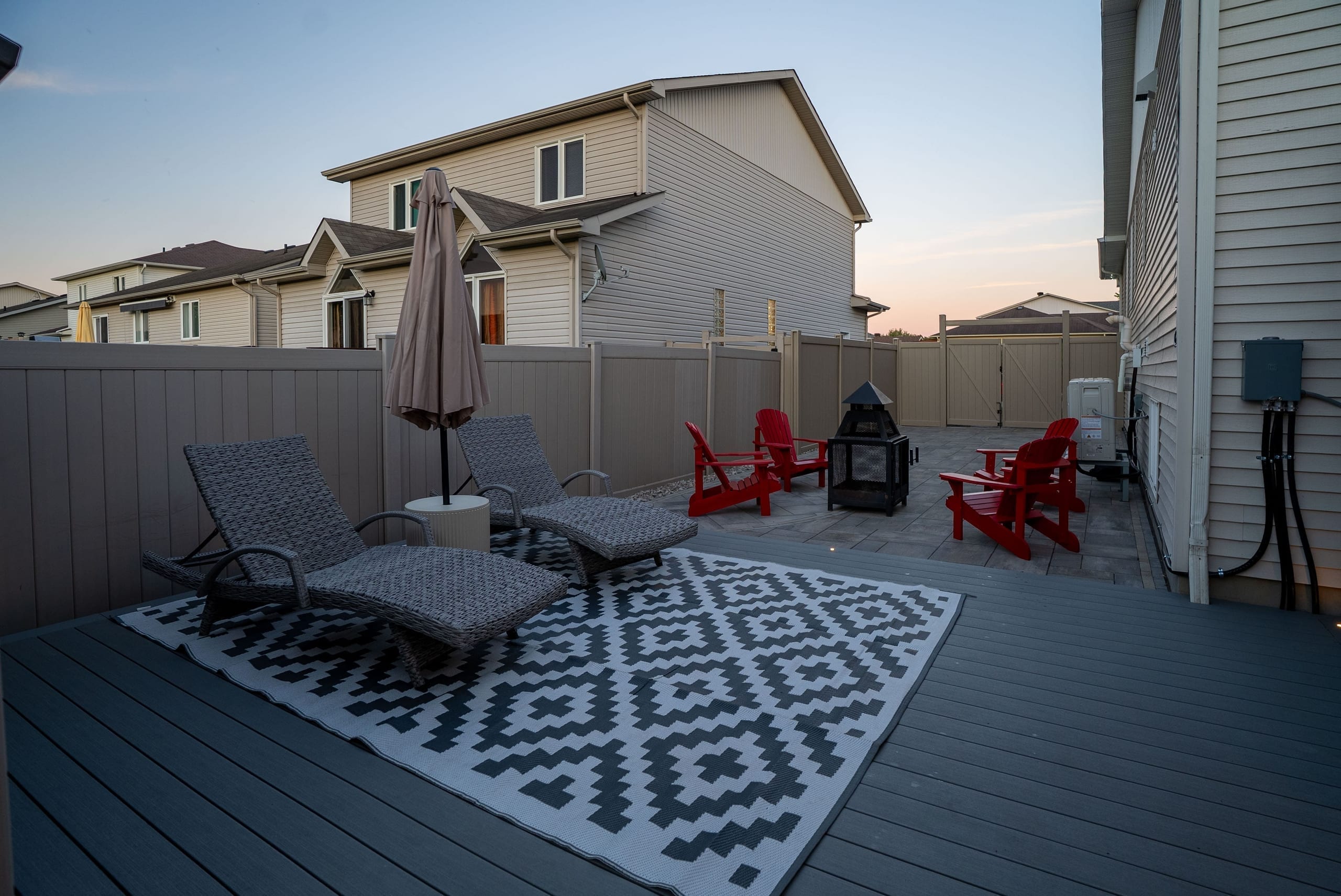 Composite Deck & Custom Outdoor Living — Embrun, Ottawa Area — 9