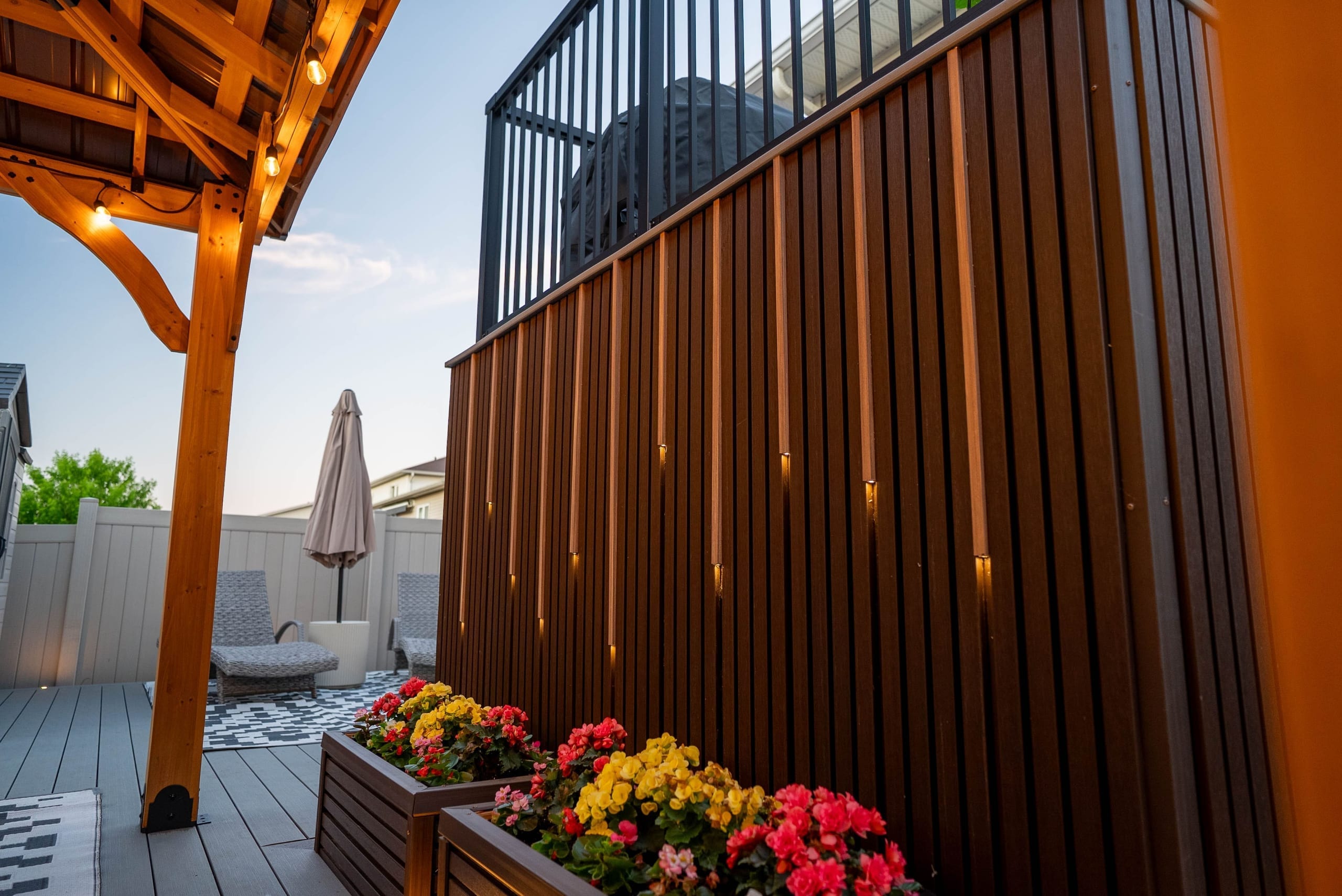 Composite Deck & Custom Outdoor Living — Embrun, Ottawa Area — 12