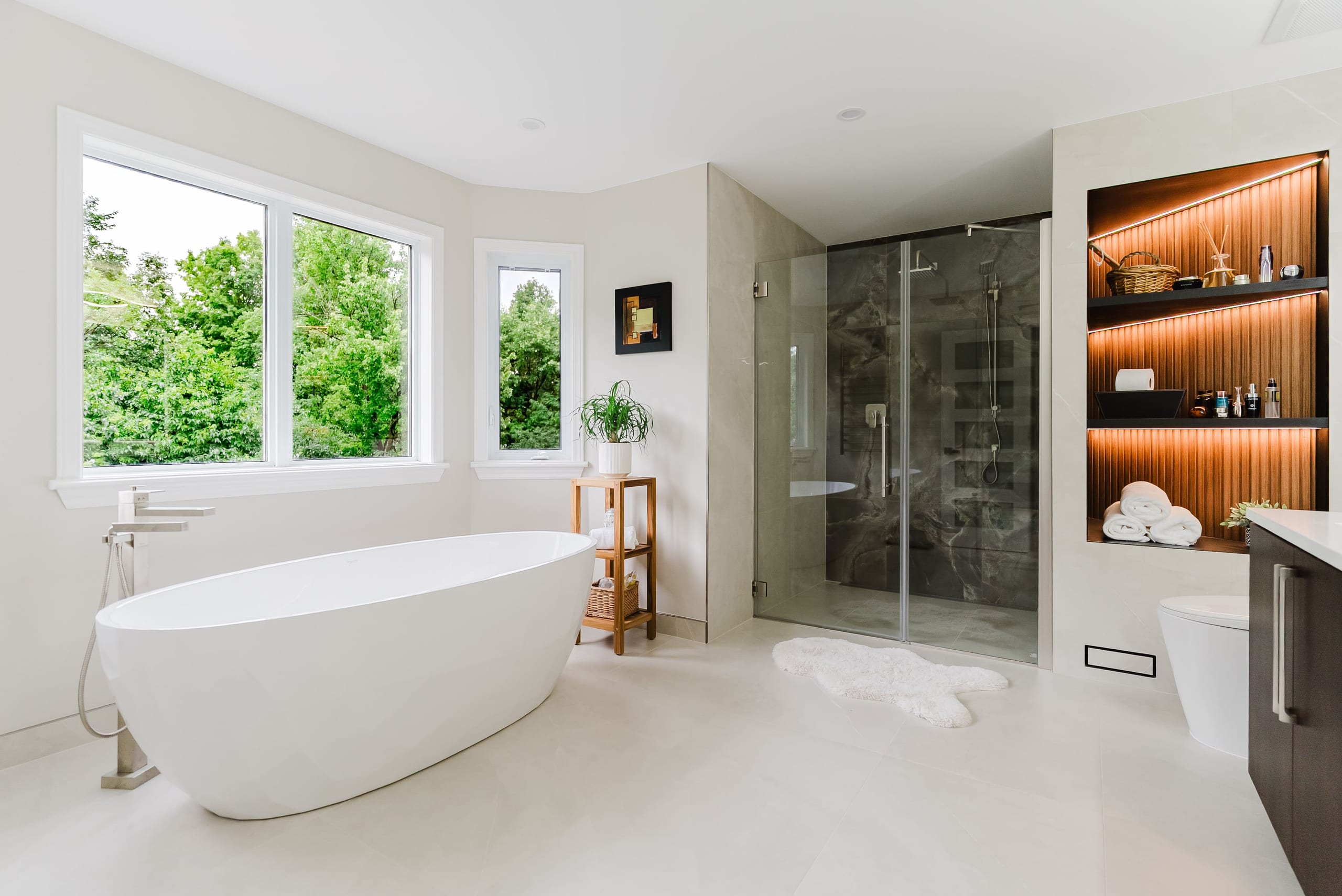 Spa-Inspired Bathroom Renovation—Rockcliffe Park — 11