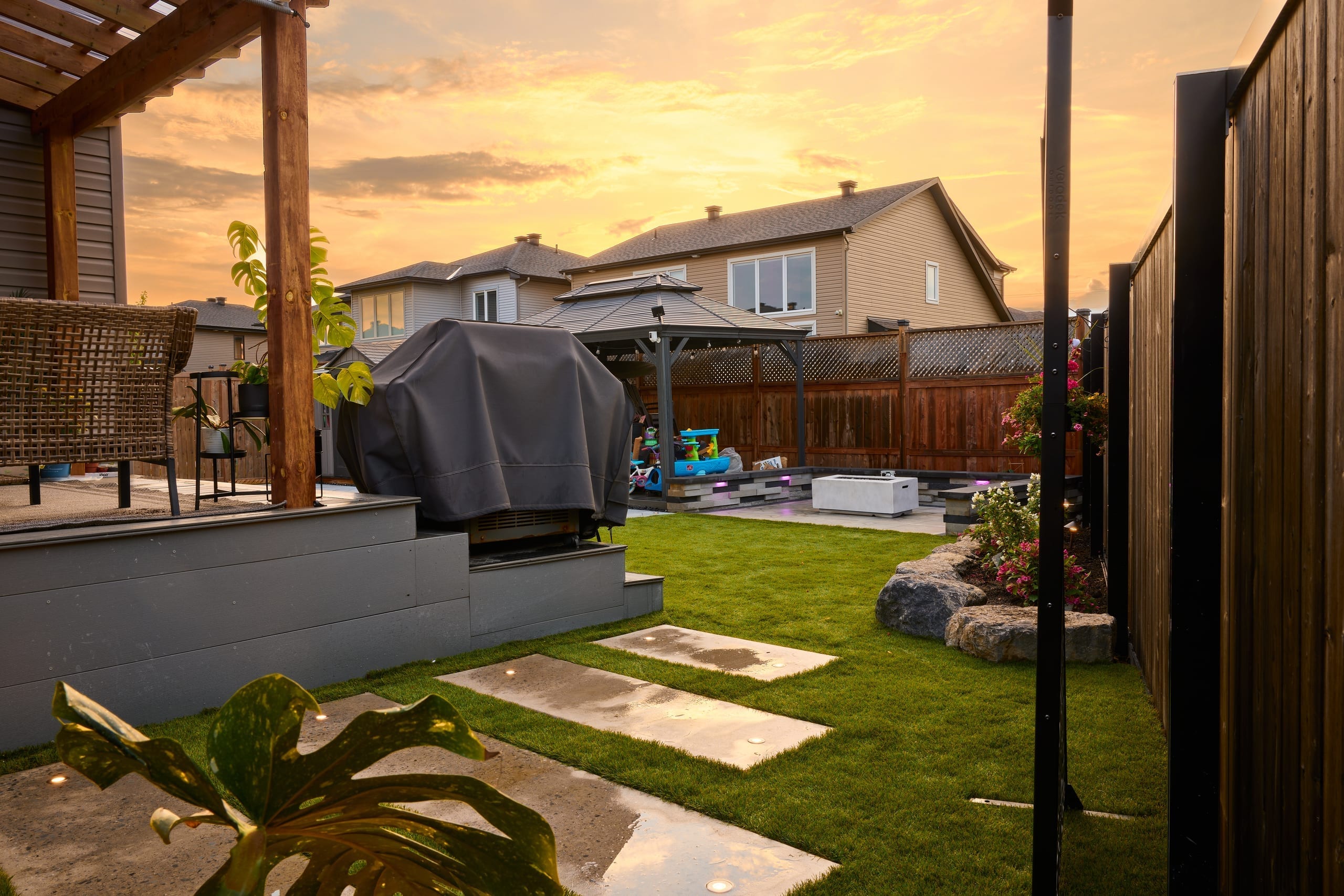 Full Backyard Transformation — Greely, ON — 1
