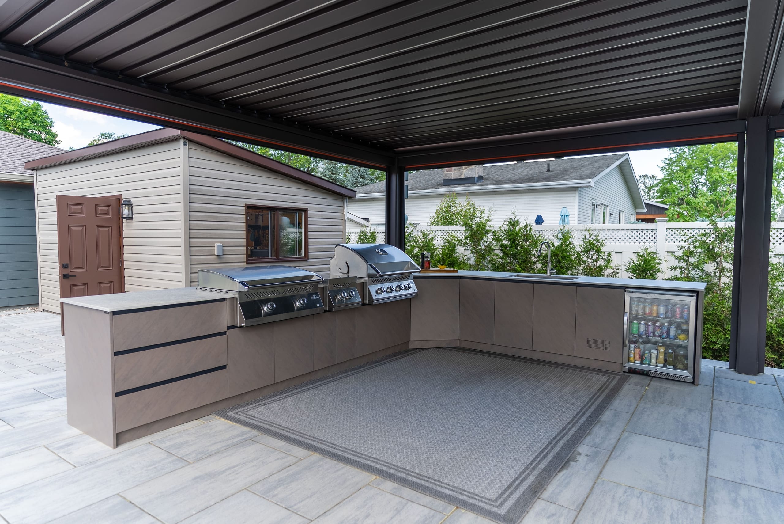 Custom Stainless Steel Outdoor Kitchens in Ottawa — 16