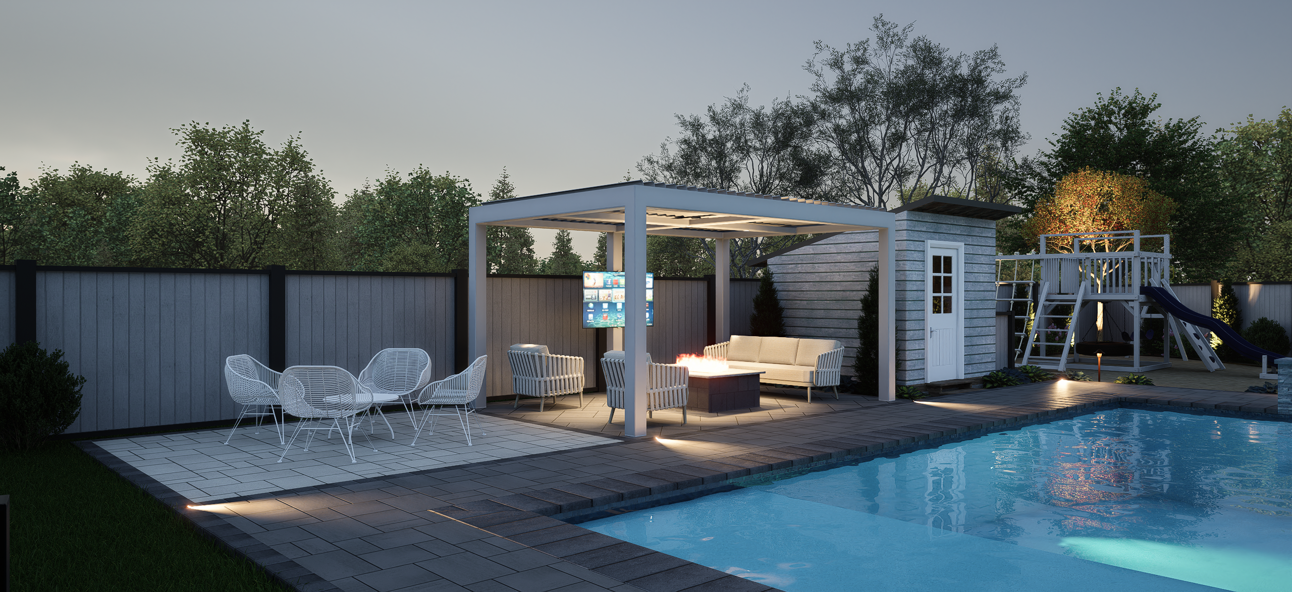 Family Focused 3D Outdoor Living Designs in Ottawa — 7
