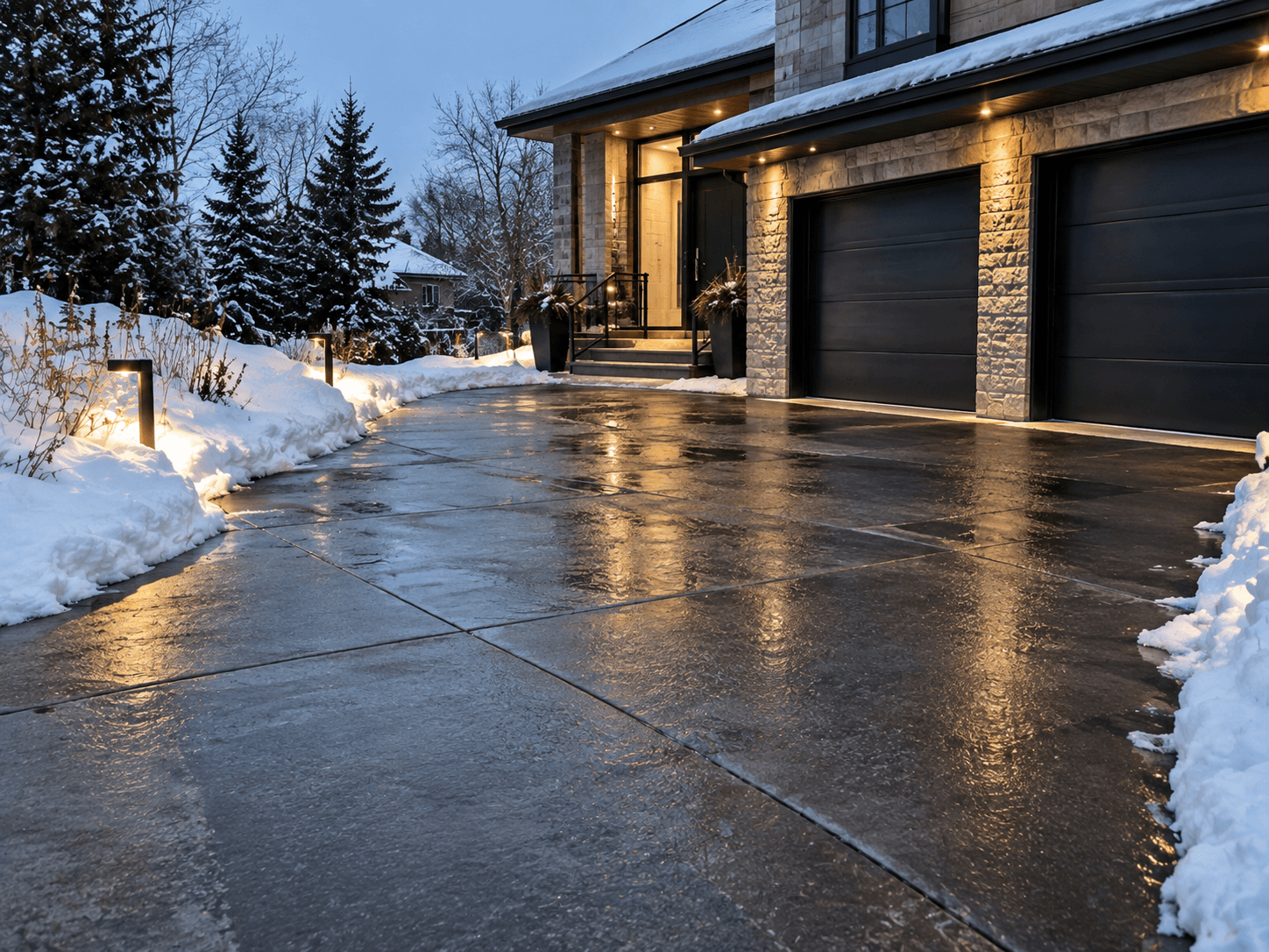 Snow melt system