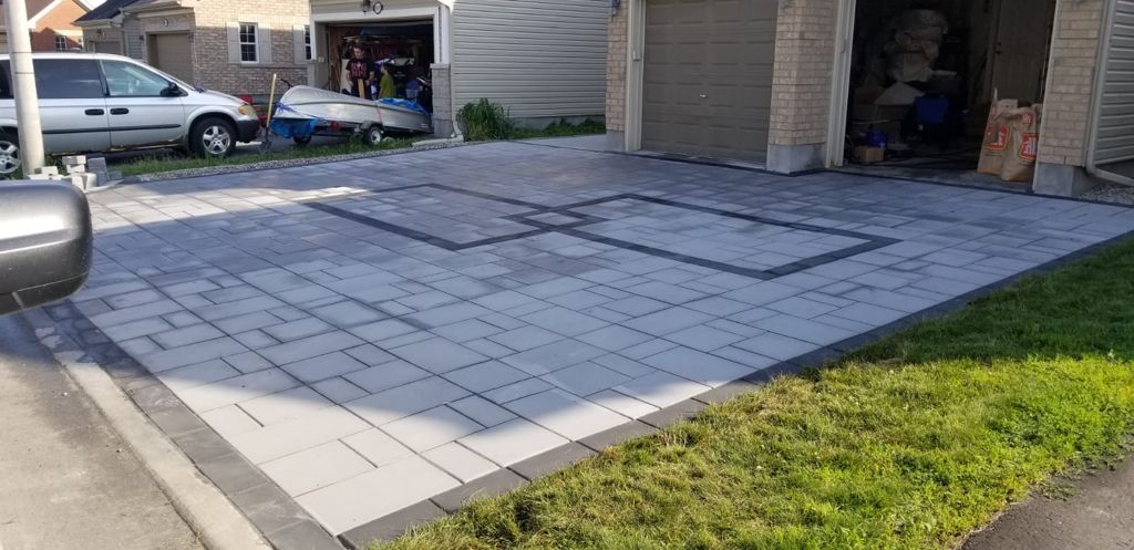 new interlocking driveway