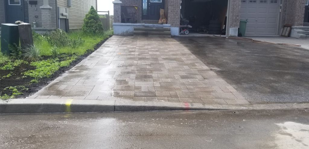 driveway walkway interlocking kanata